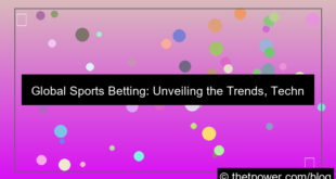 global sports betting