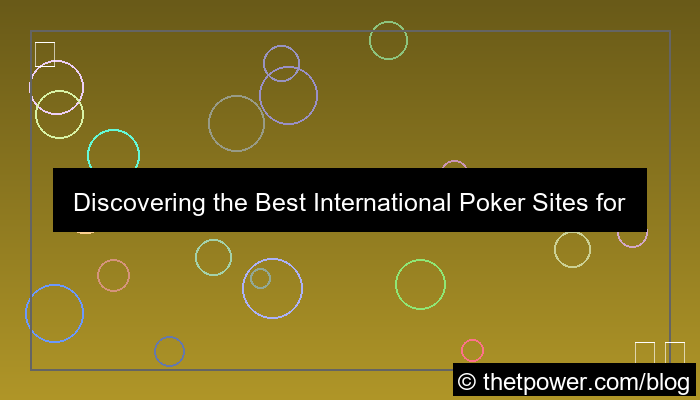 grafik international poker site