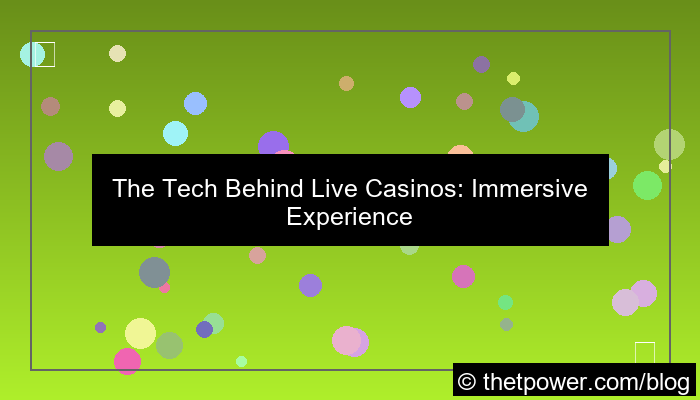 ilustrasi live casino technology