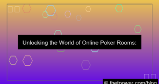 online poker room
