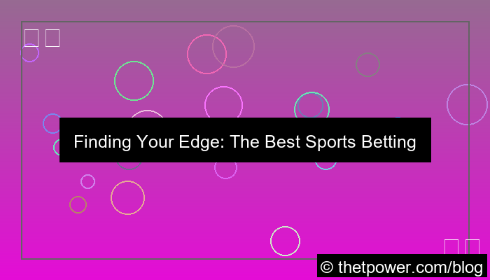 best sports betting site