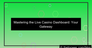 live casino dashboard