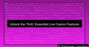 visual live casino features