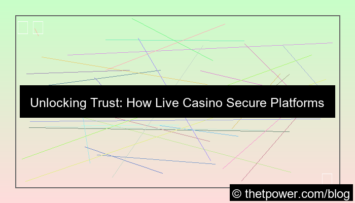 visual live casino secure platform