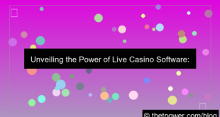 live casino software