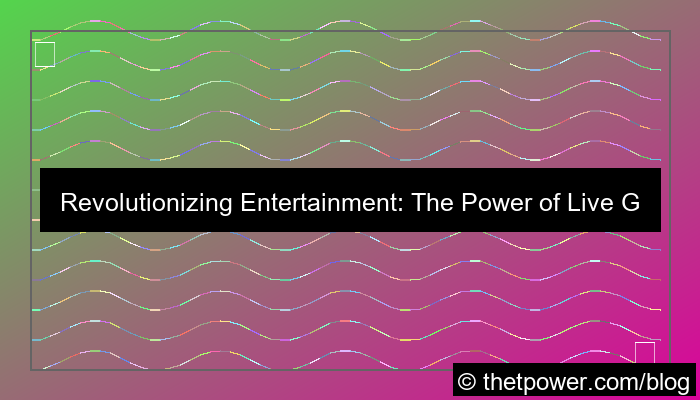 visual live gaming technology