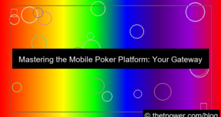 ilustrasi mobile poker platform