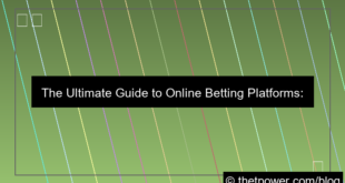 desain online betting platform