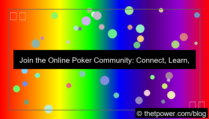 gambar online poker community