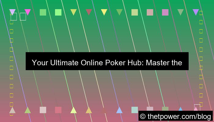 online poker hub