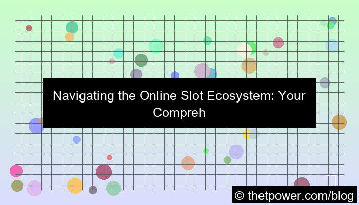 ilustrasi online slot ecosystem