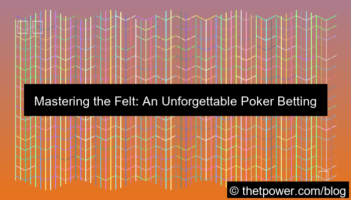 visual poker betting experience