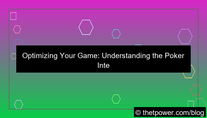 ilustrasi poker game interface