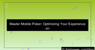 grafik poker mobile optimization