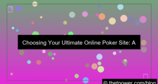 poker site for players