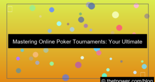 grafik poker tournaments online