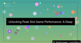slot game performance