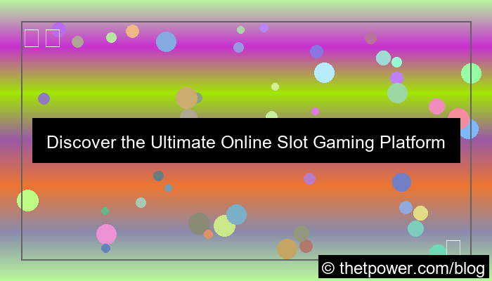 desain slot gaming platform