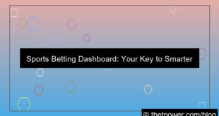 desain sports betting dashboard