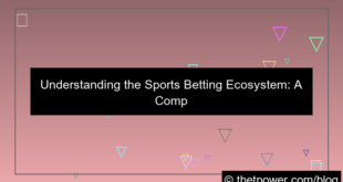 sports betting ecosystem