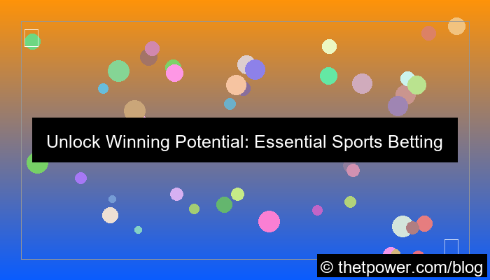 sports betting features