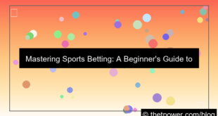 sports betting for beginners